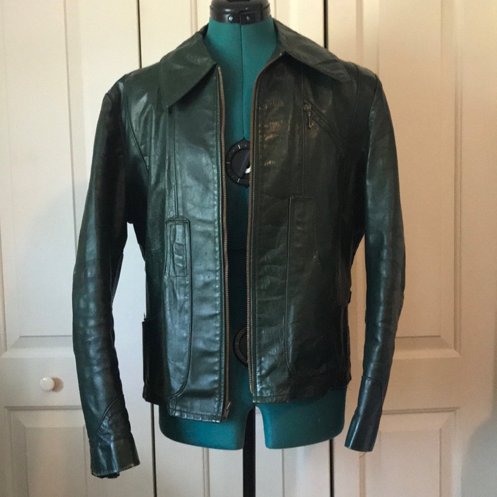 Vintage leather jacket